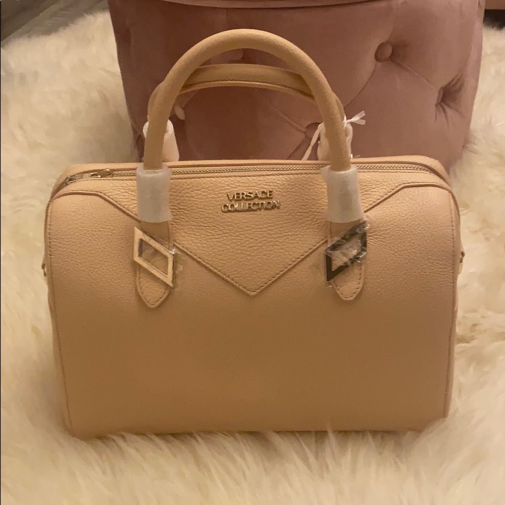 Versace pink tote